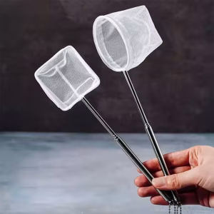 Rede / Camaroeiro para Aquariofilia quadrada