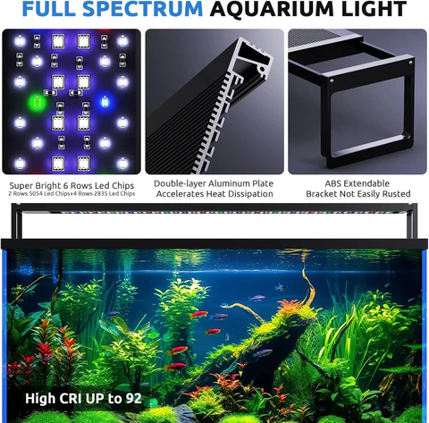 Seaoura 628 R LED 60cm – Iluminação para Aquário Plantado - Image 2